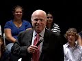 Raw Video: Too Old? 'You Little Jerk,' McCain Laughs