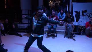 舞踊者 (Hiroki & Chun) vs グーファミ – 北の陣 -其の五- 2on2 SEMIFINAL