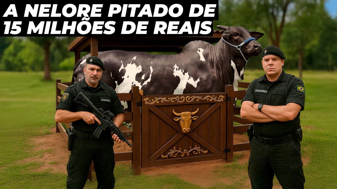 A Nova Vaca Nelore Pintado Mais Cara Do Brasil