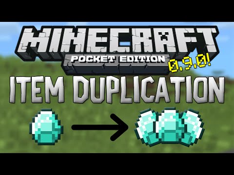 how to duplicate items in minecraft p e