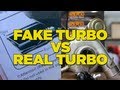 Fake Turbo VS Real Turbo Sound - Mighty Car Mods