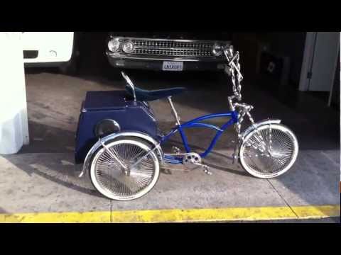 LOWRIDER BICYCLE CUSTOM AUDIO SYSTEM AL & ED'S MARINA