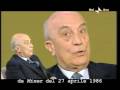 Fanfani da Giovanni Minoli