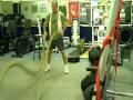 weighted Battling Ropes workout http://www.crossfitgulfcoast.com