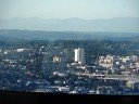 Nossa casa vista da Space Needle