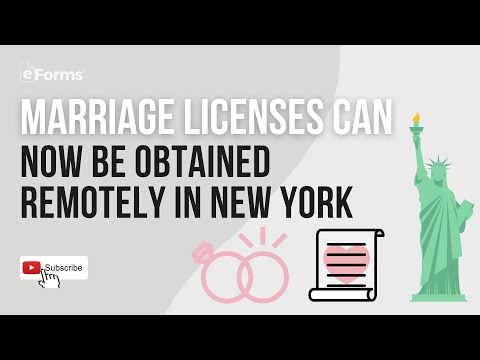video-linktoworks-Marriage Licenses Can Now Be Obtained Remotely in New...
