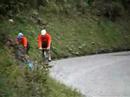 In Bici sul Pordoi sotto la neve