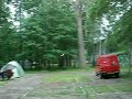 Bump flying in camp site