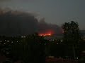 Santiago Canyon Fire in So. Cal. 6:50PM, Oct 21st