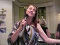 fran hince on karaoke