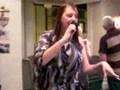 fran hince on karaoke