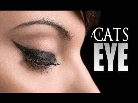 how to apply eyeliner with a flick