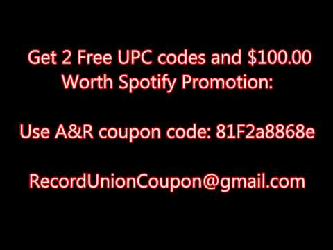 how to obtain upc code for music