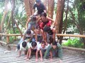 La piramide humana!!