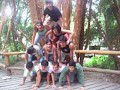 La piramide humana!!