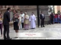 the spanish royal family attends a mass to mark eastern sunday at palma de mallorca's cathedral, in palma de mallorca 31-03-2013 queen sofia, crown prince fe...