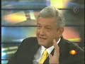 Entrevista de AMLO con Lopez Doriga 11 Julio, parte 1