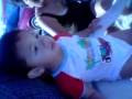 alex en la playa