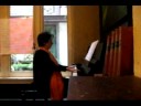 Sylvia Traey speelt Bernstein in Filocafe Antwerpen.