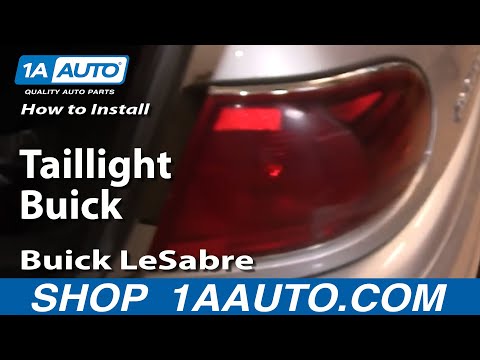 How To Install Replace Taillight Buick LeSabre 00-05 1AAuto.com