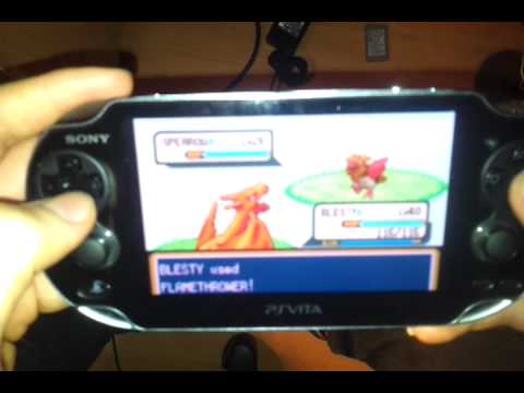how to play pokemon on ps vita