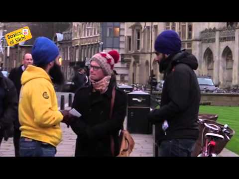 Must Watch- Atheist questions a Sikh #1 of 2 - Cambridge Street Parchar