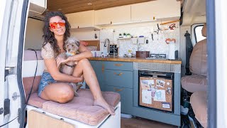 SOLO FEMALE Self-Build VAN CONVERSION | After a life living on boats SHE NAILED HER CAMPERVAN DESIGN by Nate Murphy