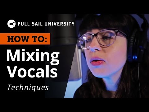 how to properly mix vocals
