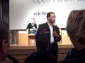 John Hope Bryant speaks on dignity with Desmond Tutu at Dignity Day, Davos