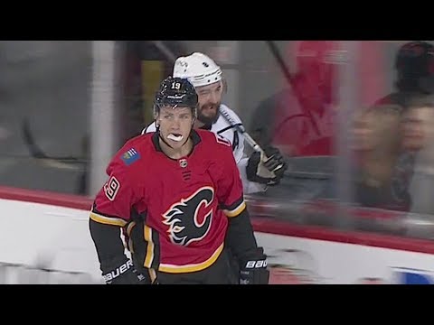 Video: Tkachuk and Doughty get reacquainted early as Kings face Flames