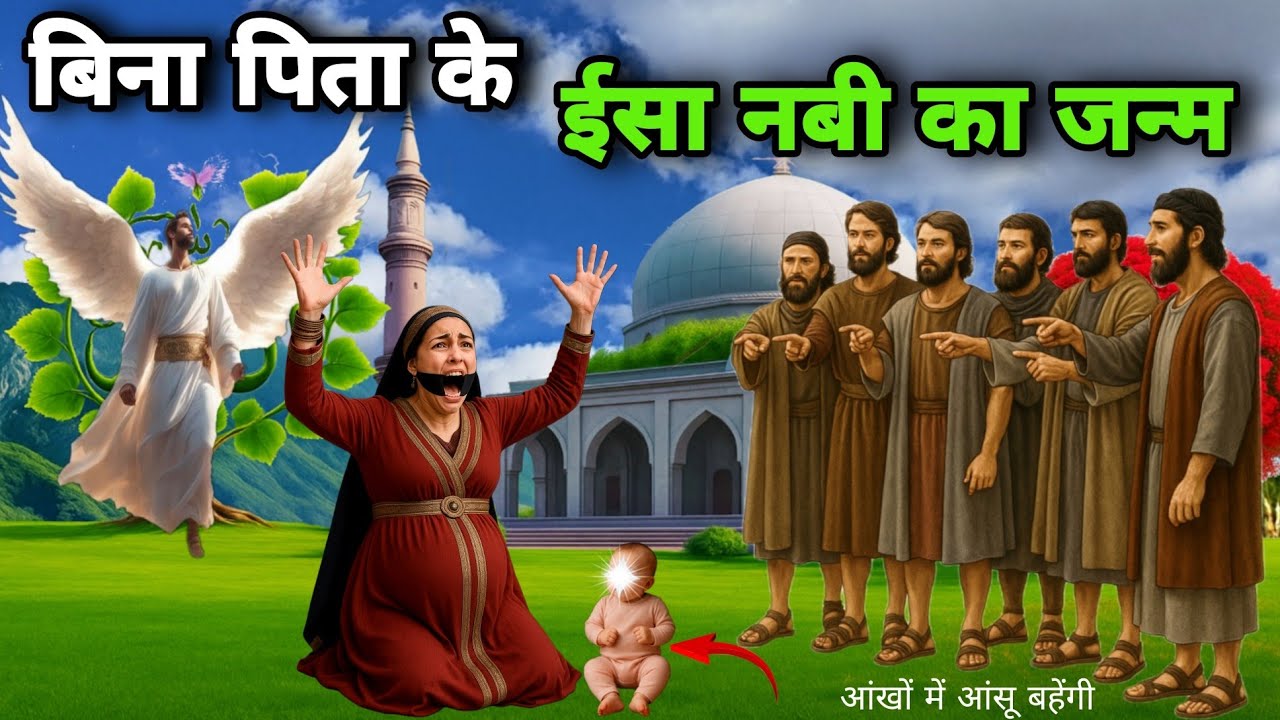 Hazrat isa (A.S.) ka janm kaise hua || isa ali salam ka waqia, #hazratisa