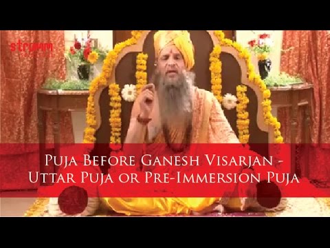 how to perform uttar pooja