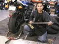 Motorcycle Rear Wheel - Removal