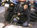 Motorcycle Rear Wheel - Removal