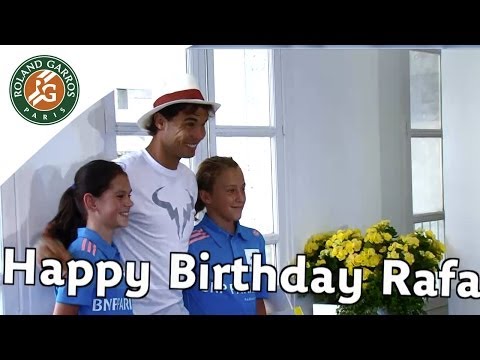 VIDEO: Roland Garros celebrates Rafael Nadal’s birthday – Rafael Nadal Fans