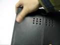 videos de PDair Leather Case for Toshiba NB100 - Book Type (Black)