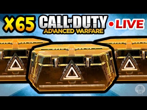 ADVANCED SUPPLY DROP OPENING! 65 Supply Drops - New Elite Weapons & Gear Live w/ Unknown Player
