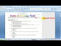 Inserting audio notes in Word 2007 for test accommodations