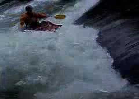 Extreme kayaking in New Zealand