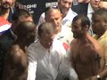 Hopkins vs. Calzaghe Weigh In Hopkins vs. Calzaghe Weigh In