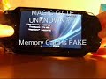 Memory Stick ORIGINAL OR FAKE  - PSP