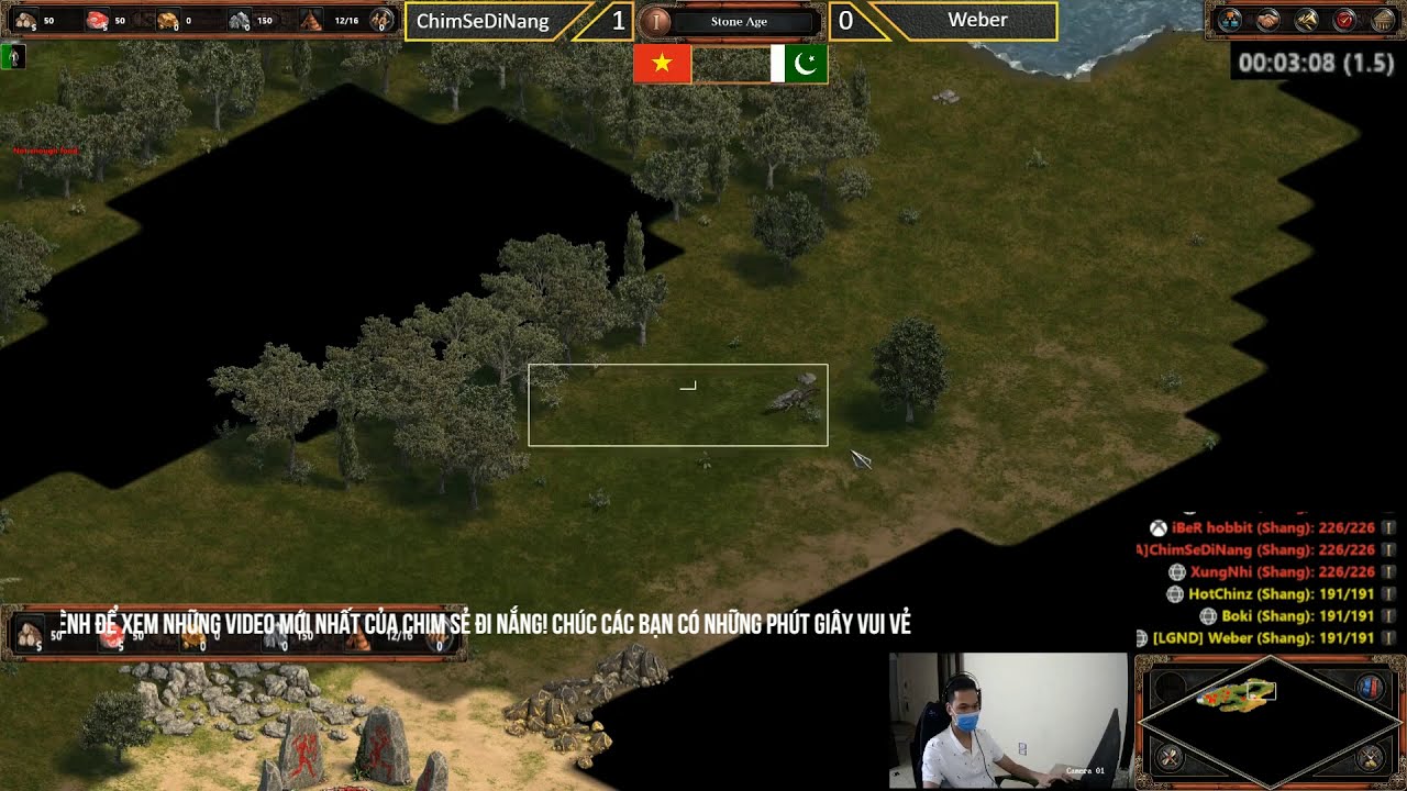 Chim Sẻ Đi Nắng vs Weber | Solo Random | 15-03-2020
