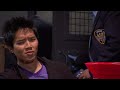 Customs agents, played by Gerry Bednob and Donnell Rawlings, stop a Li-Ning employee bringing the F2 shoe into America. The agents don't believe they are actually shoes because of their futuristic design and packaging. Until they test the shoes out - and love them. Visit li-ningusa.com.