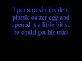 Re: Easter Bunny hunts for eggs