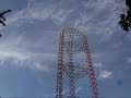 29 foot tall launched knex roller coaster!