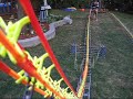 29 foot tall launched knex roller coaster!