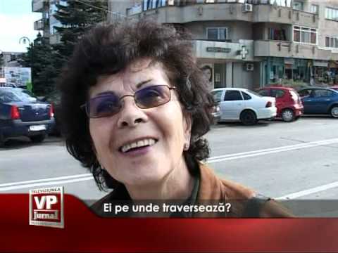Ei pe unde traversează?