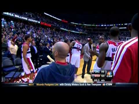OKC falls in a headscratcher to the Wizards, 101-99 OKC falls in a headscratcher to the Wizards, 101-99