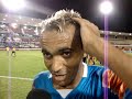 Washington lamenta o que seria o "Gol do Fant�stico"