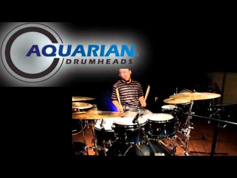 Aquarian - Aquarian Drumheads Hi-Impact, Force Ten & Super Kick 10 www.aquariandrumheads.com www.ddrummerent.com Drums: Brandon Harris Audio & Video Mixed: DDrummerEnt.
